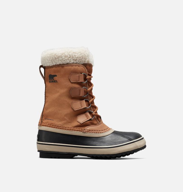 Womens Snow Boots Brown/Black - Sorel Winter Carnival™ Low - 240179-JWK